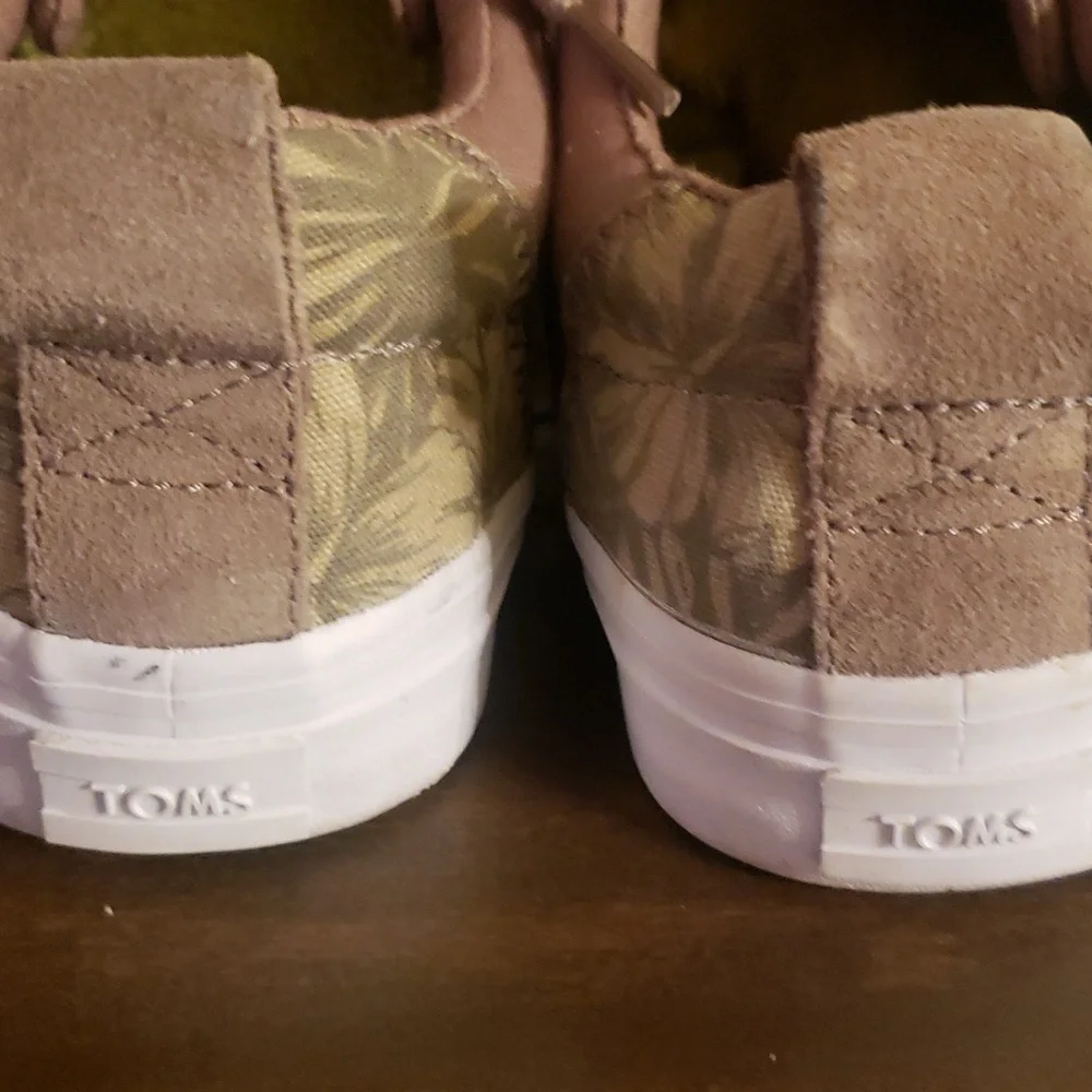 TOM'S VALDEZMEN'S SNEAKER SUEDE DESERT TAUPE - Picture 7 of 7